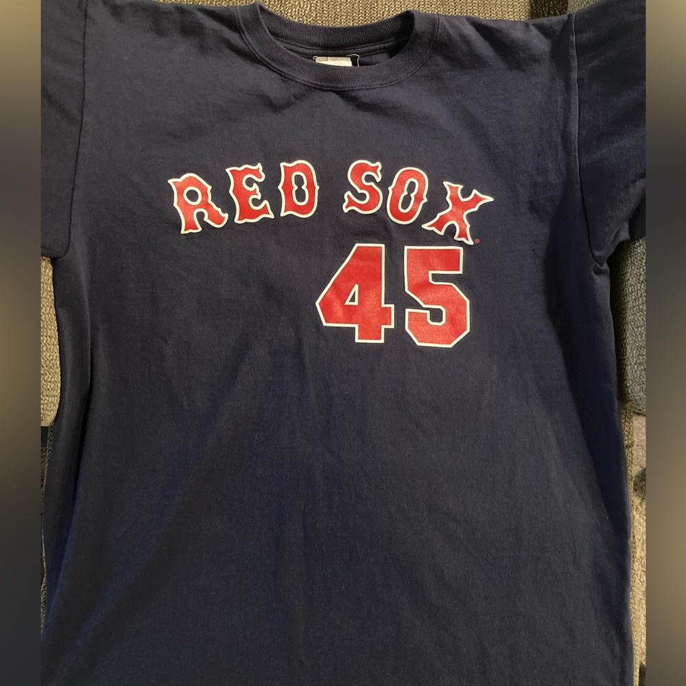 Vintage Y2K Pedro Martinez Boston Red Sox Tee/Shersey